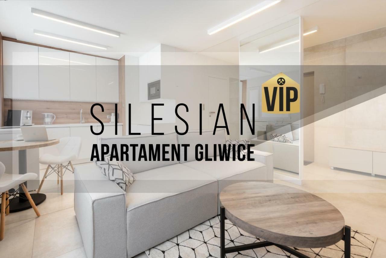 Apartament Silesian Vip Gliwice Buitenkant foto